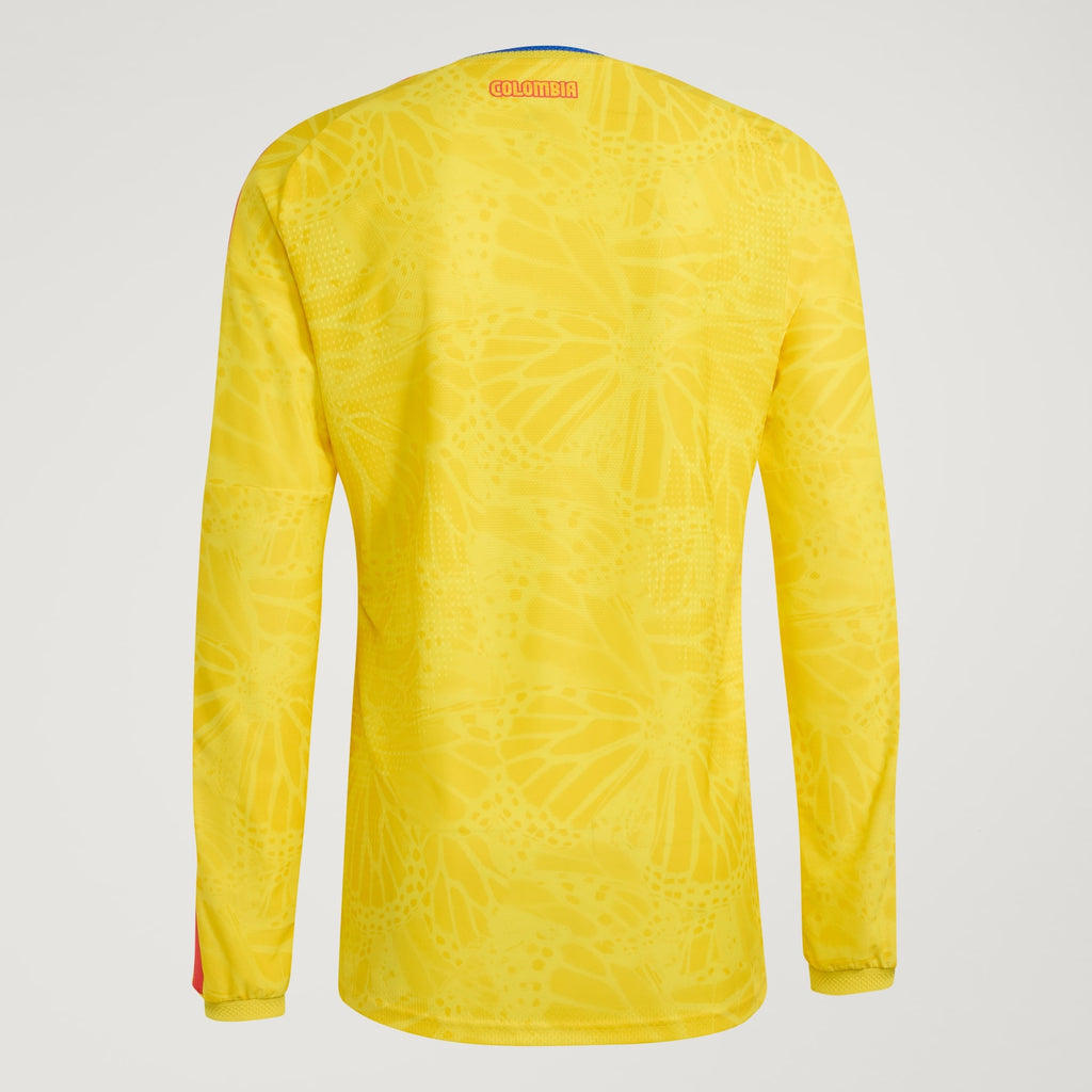 adidas Colombia 26 Home Authentic Long Sleeve Jersey - JZ8789-ADIDAS by adidas | Available at Niky's Sports