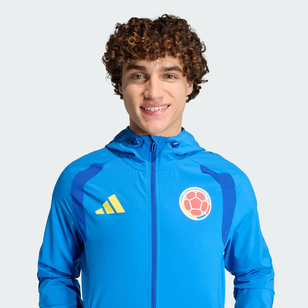 adidas Colombia Tiro Travel Full Zip Windbreaker