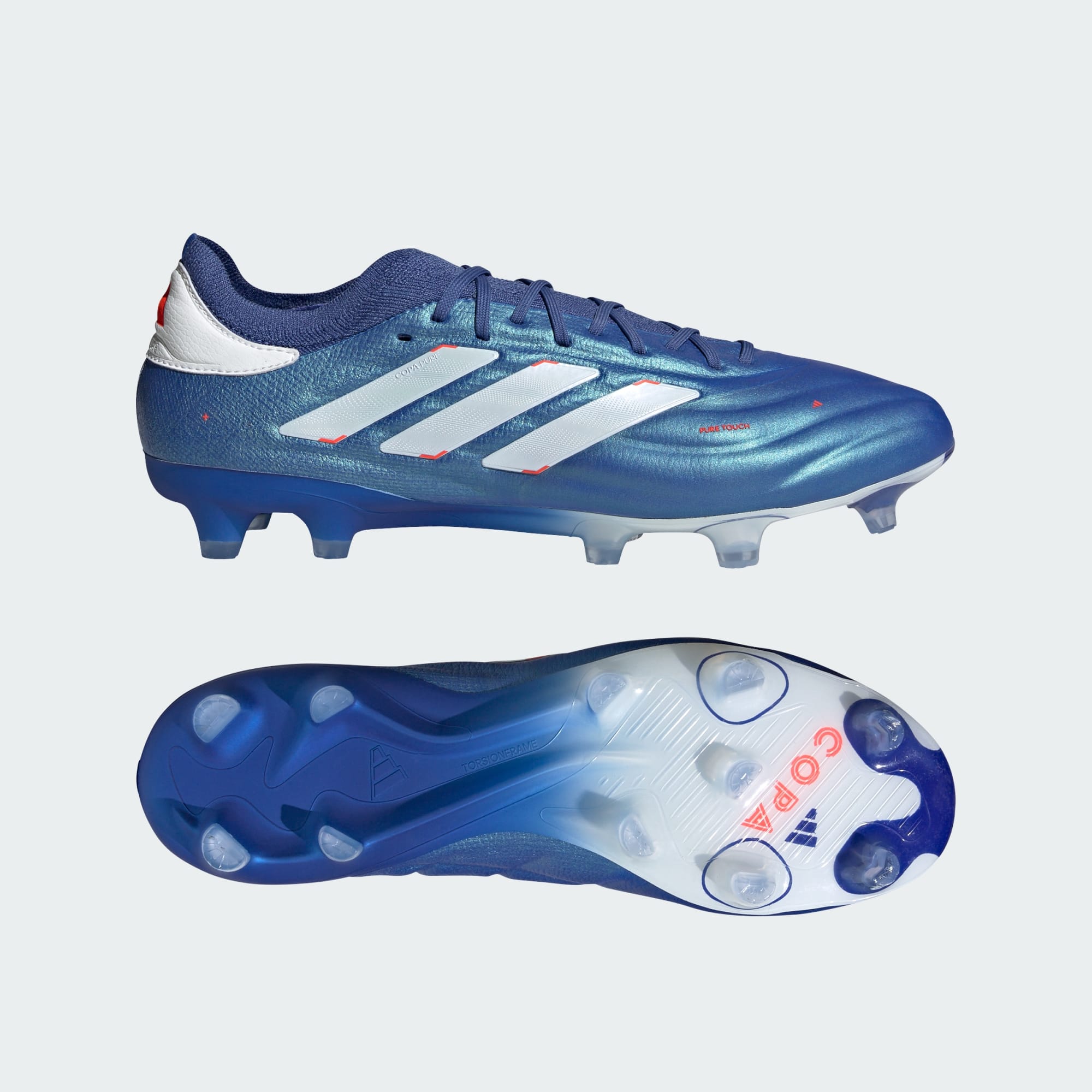 adidas COPA PURE II+ FIRM GROUND SOCCER CLEATS - IE4893-ADIDAS by adidas | Available at Niky's Sports
