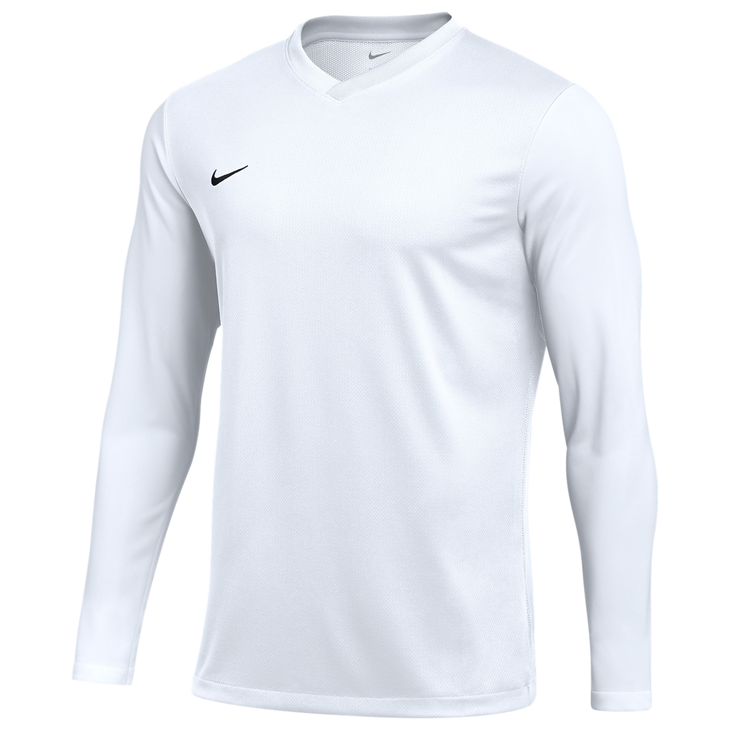 Nike Dri-FIT Tiempo Premier II Long Sleeve Jersey - DH8046-100-NIKE by Nike | Available at Niky's Sports