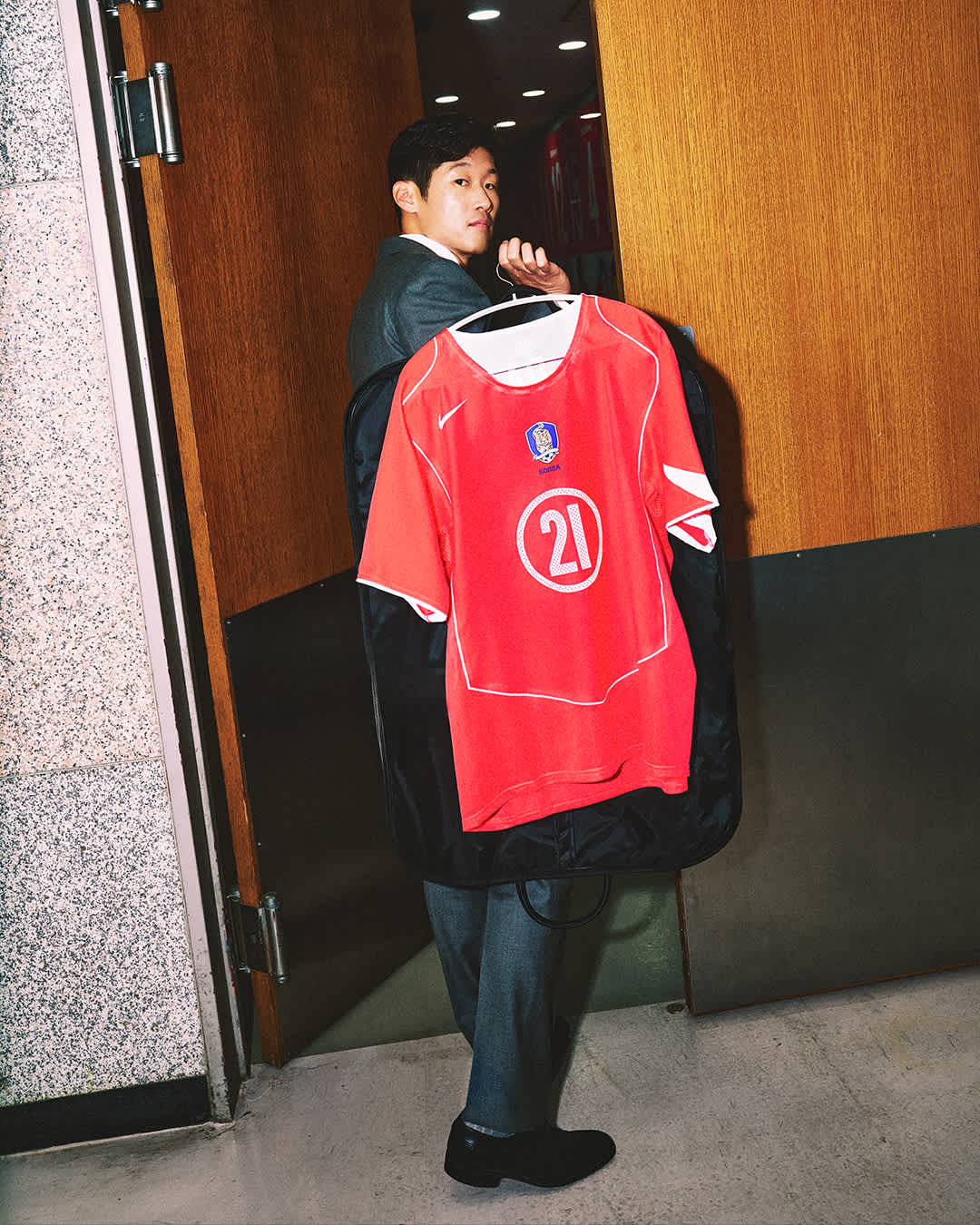 Nike South Korea 2004 Park Ji-Sung Total 90 Reissue Men’s Jersey - IF2943-679-NIKE by Nike | Available at Niky's Sports