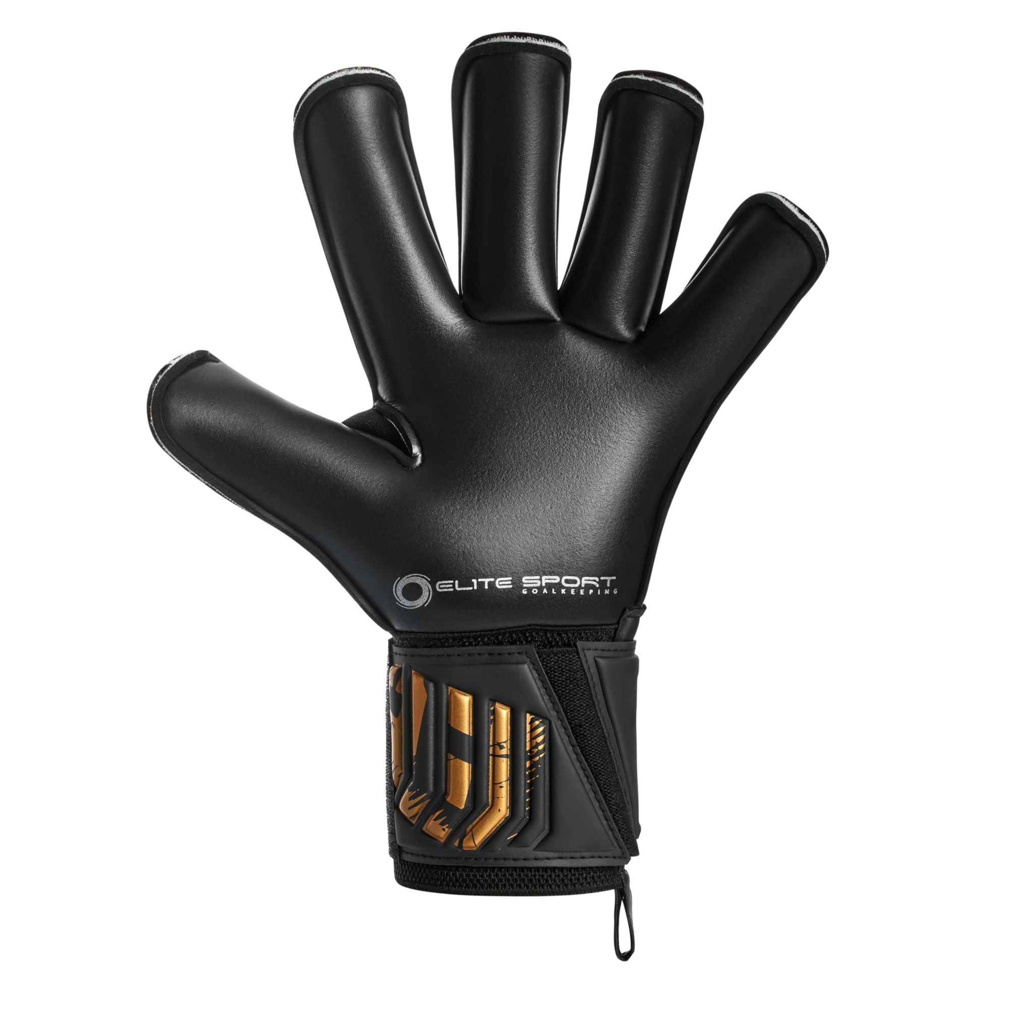 Elite Sport Black Real 2023 Goalkeeper Gloves - BLACK REAL-ELITE SPORT by Elite Sport | Available at Niky's Sports