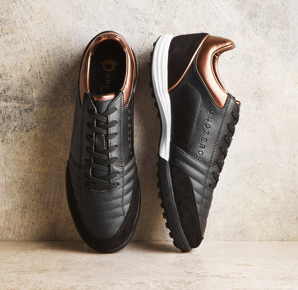 Unozero Dominio Black Turf Soccer Shoes - Niky’s Sports