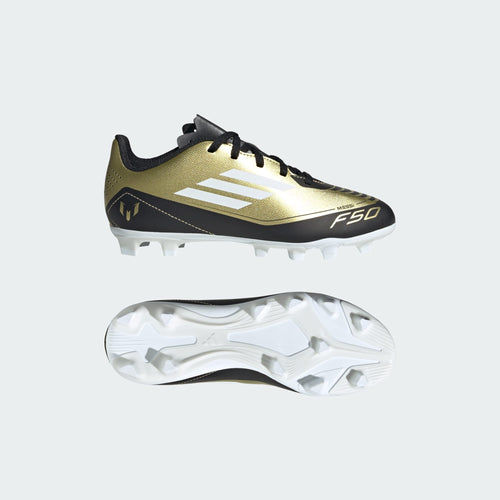 adidas F50 CLUB MESSI FLEXIBLE GROUND SOCCER CLEATS KIDS - IG9319A-ADIDAS by adidas | Available at Niky's Sports