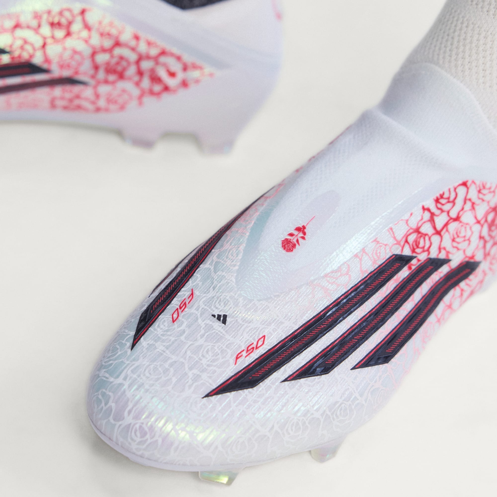 adidas F50 ELITE LAMINE YAMAL Laceless Firm Ground Football Boots - JR4441-ADIDAS by adidas | Available at Niky's Sports