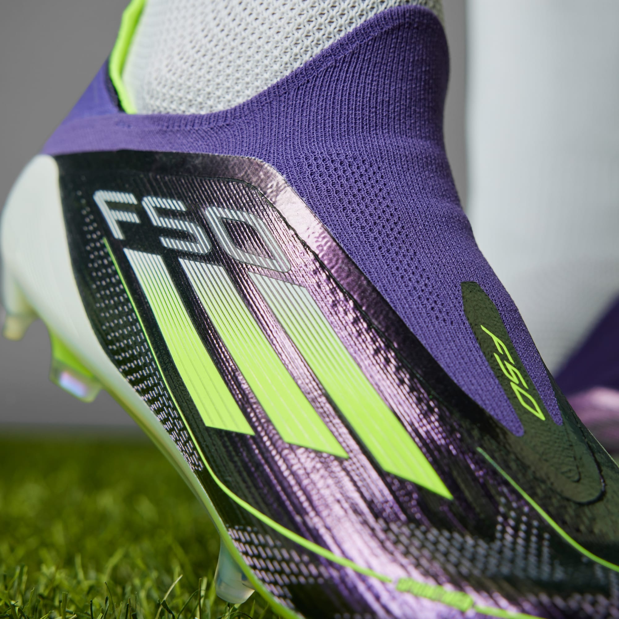adidas F50 ELITE LACELESS FAST REBORN FIRM GROUND CLEATS - IE9116-ADIDAS by adidas | Available at Niky's Sports