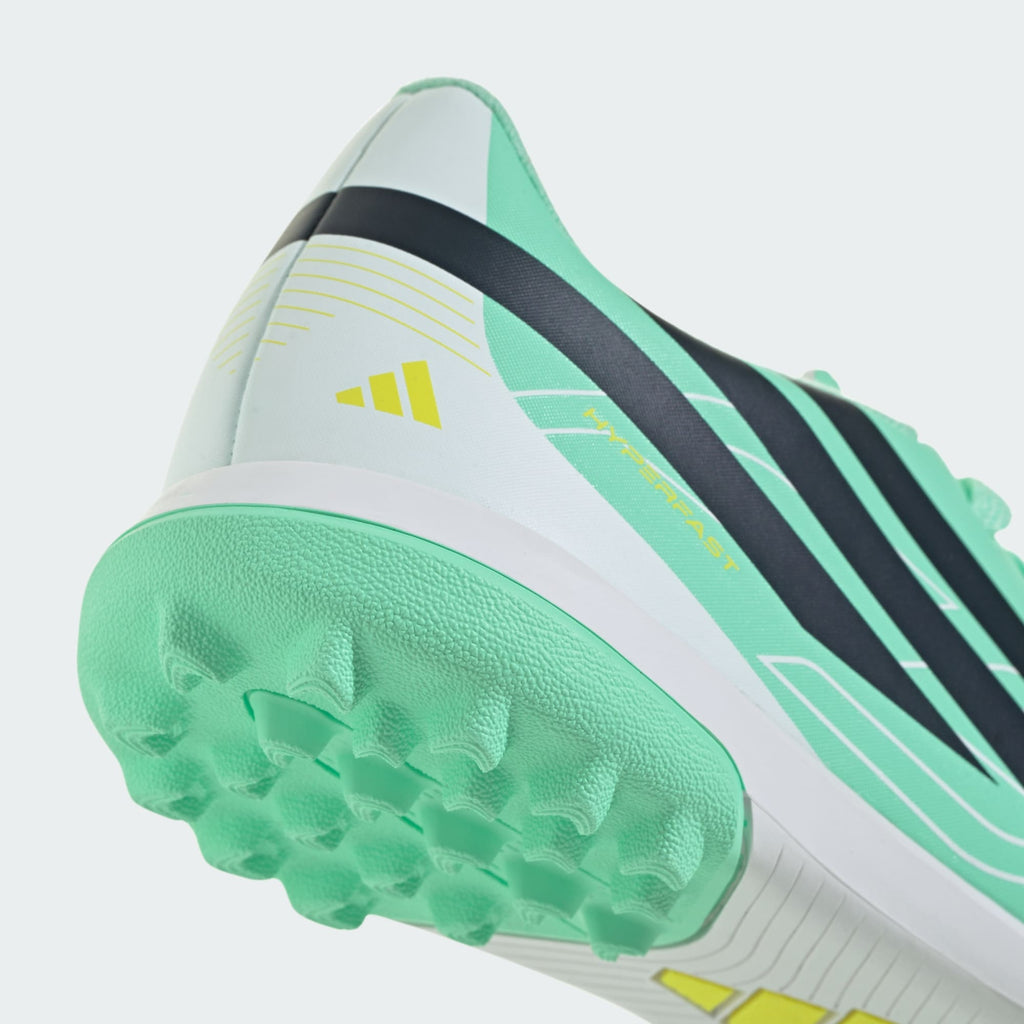 adidas F50 Hyperfast Club Youth Turf Soccer Shoes - Pulse Mint