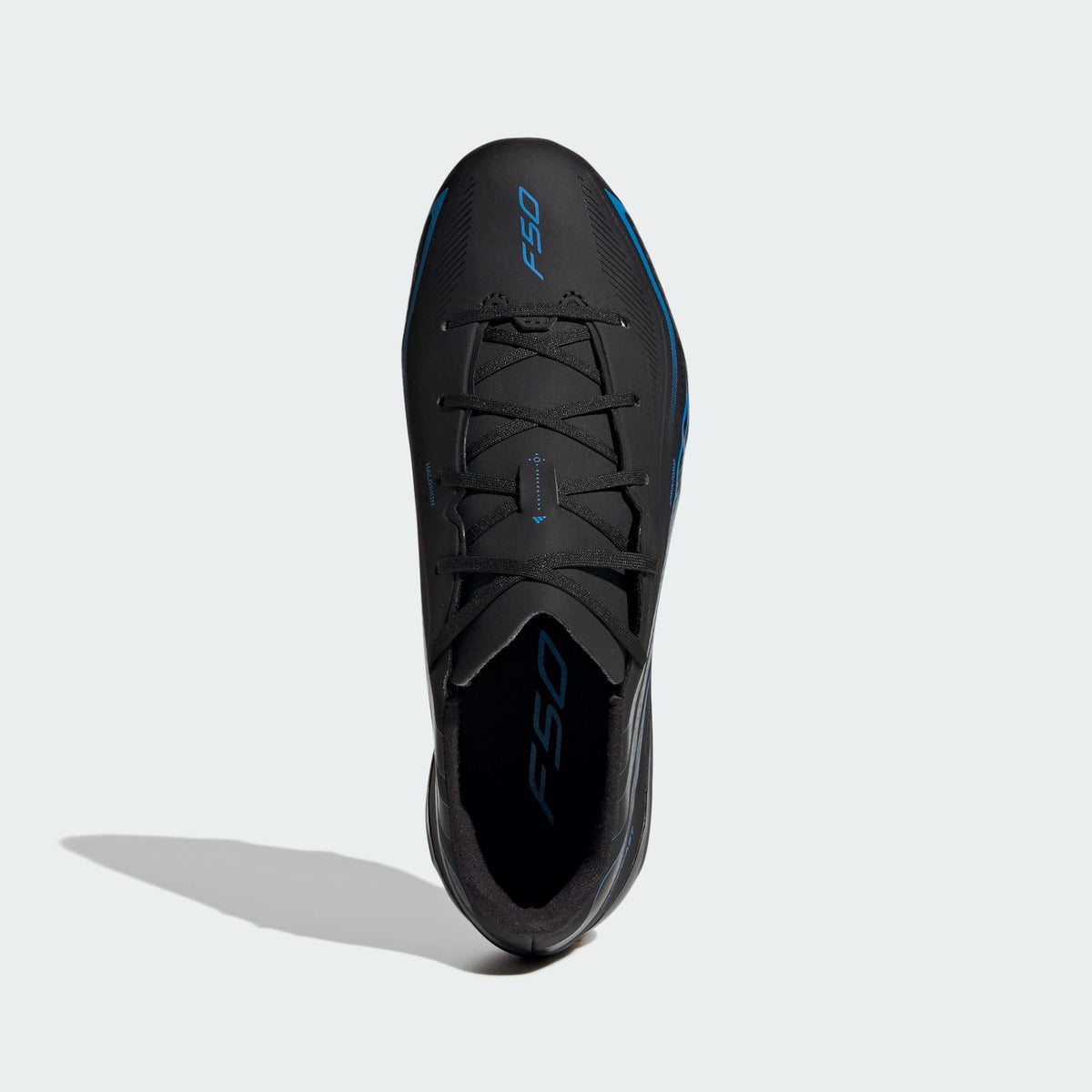 adidas F50 Hyperfast League Youth Firm Ground Soccer Cleats - Core Black