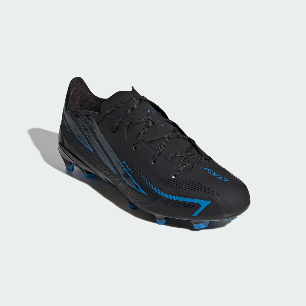 adidas F50 Hyperfast League Youth Firm Ground Soccer Cleats - Core Black