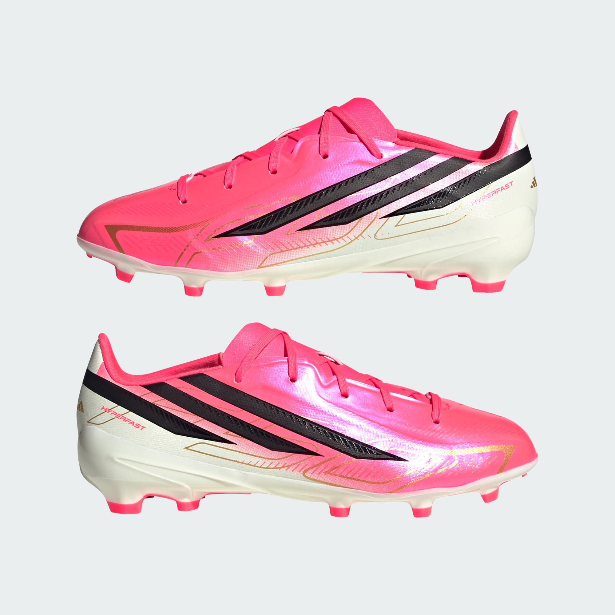 adidas F50 HYPERFAST LEAGUE Firm Ground Soccer Cleats Kids - HQ5161-ADIDAS by adidas | Available at Niky's Sports