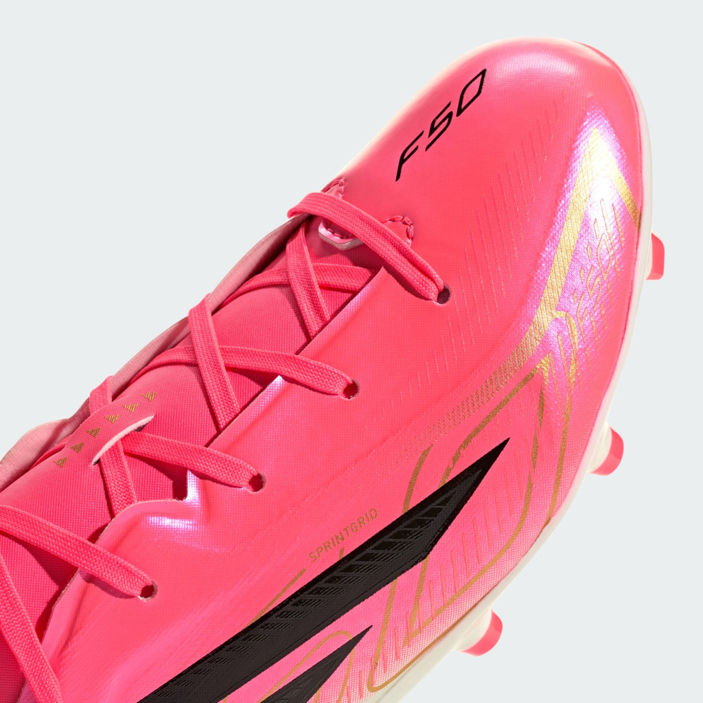 adidas F50 HYPERFAST LEAGUE Firm Ground Soccer Cleats Kids - HQ5161-ADIDAS by adidas | Available at Niky's Sports