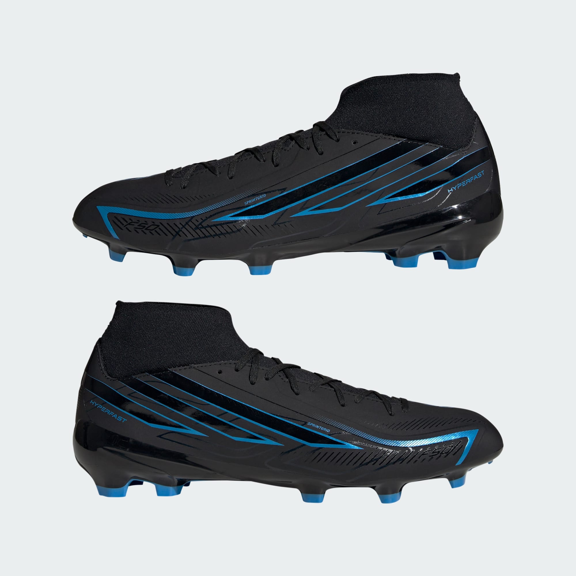 adidas F50 Hyperfast League Mid Firm Ground Soccer Cleats