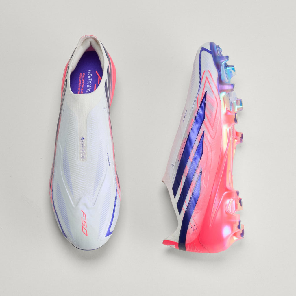 adidas F50 HYPERFAST ELITE LACELESS FIRM GROUND CLEATS - KJ6074-adidas by adidas | Available at Niky's Sports