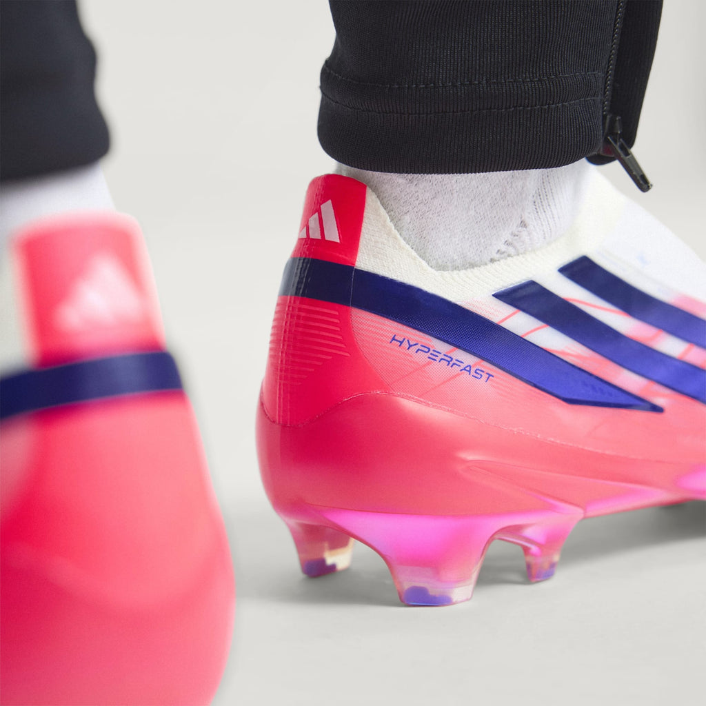 adidas F50 HYPERFAST ELITE LACELESS FIRM GROUND CLEATS - KJ6074-adidas by adidas | Available at Niky's Sports