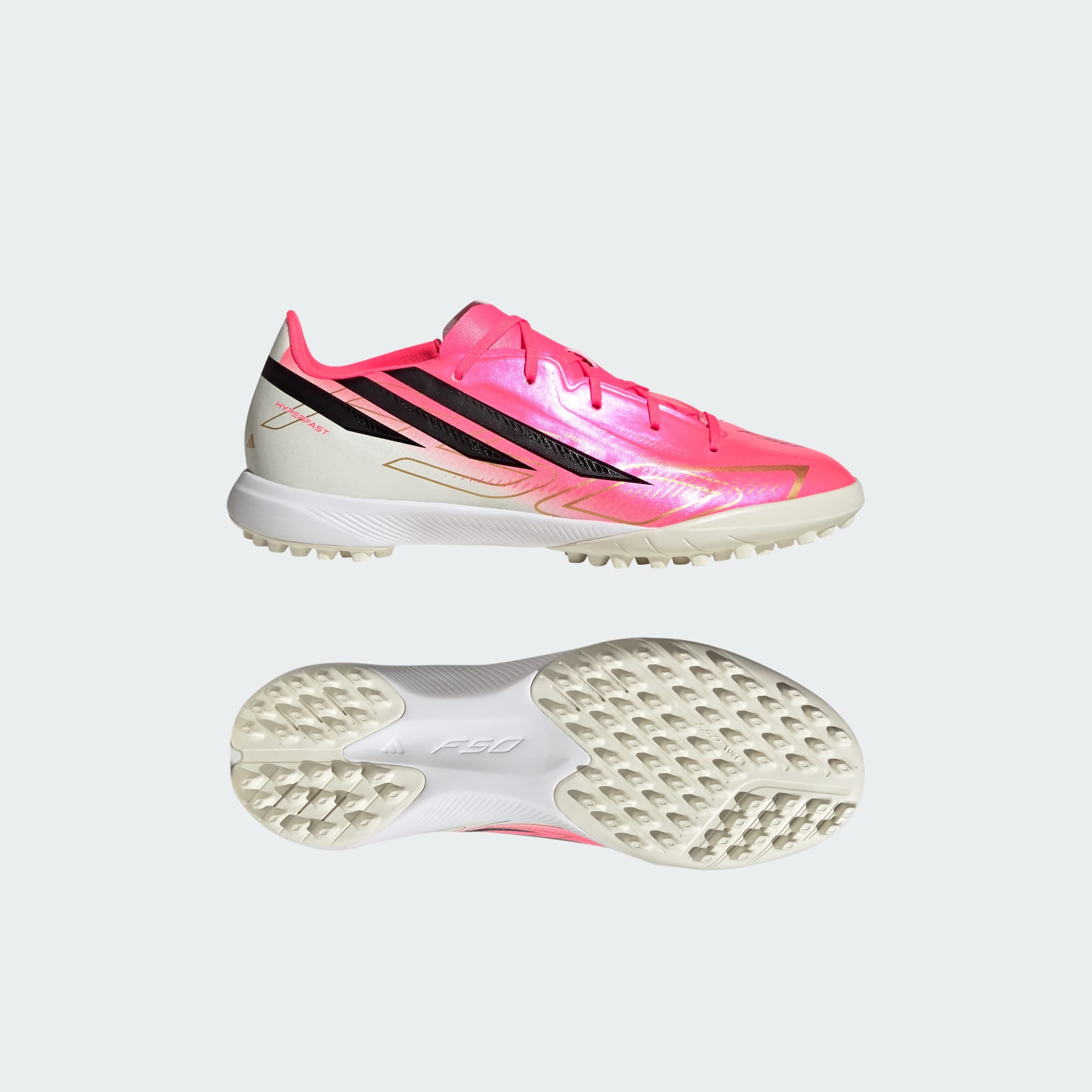 adidas F50 Hyperfast League Turf Soccer Shoes Kids - KK1319-ADIDAS by adidas | Available at Niky's Sports