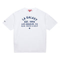 Mitchell and Ness LA Galaxy Women's Boyfriend Tee - FC10138-LAGWHIT-MITCHELL & NESS by Mitchell & Ness | Available at Niky's Sports
