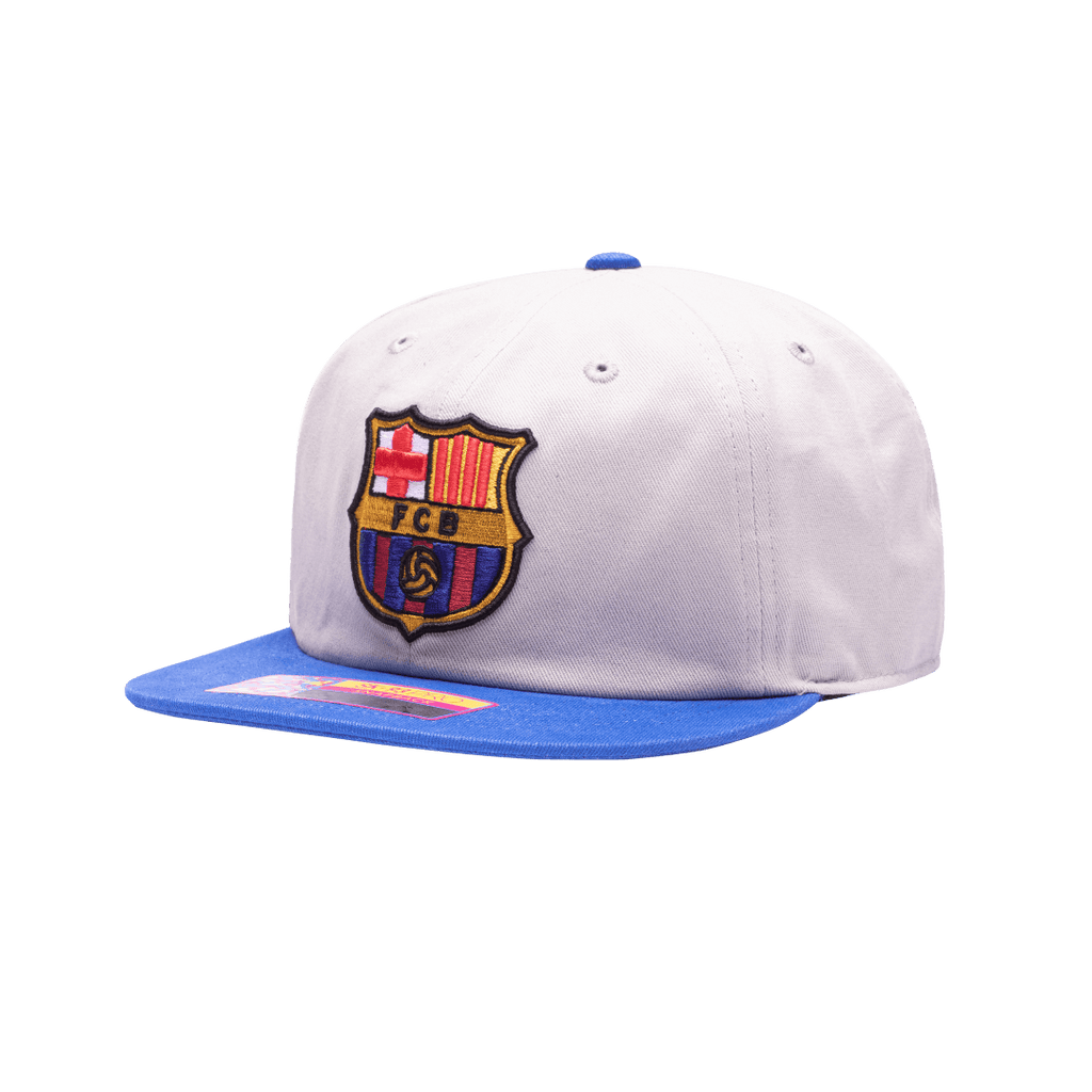 Fan Ink FC BARCELONA SWINGMAN SNAPBACK HAT - FCB-2093-5551-FAN INK by Fan Ink | Available at Niky's Sports