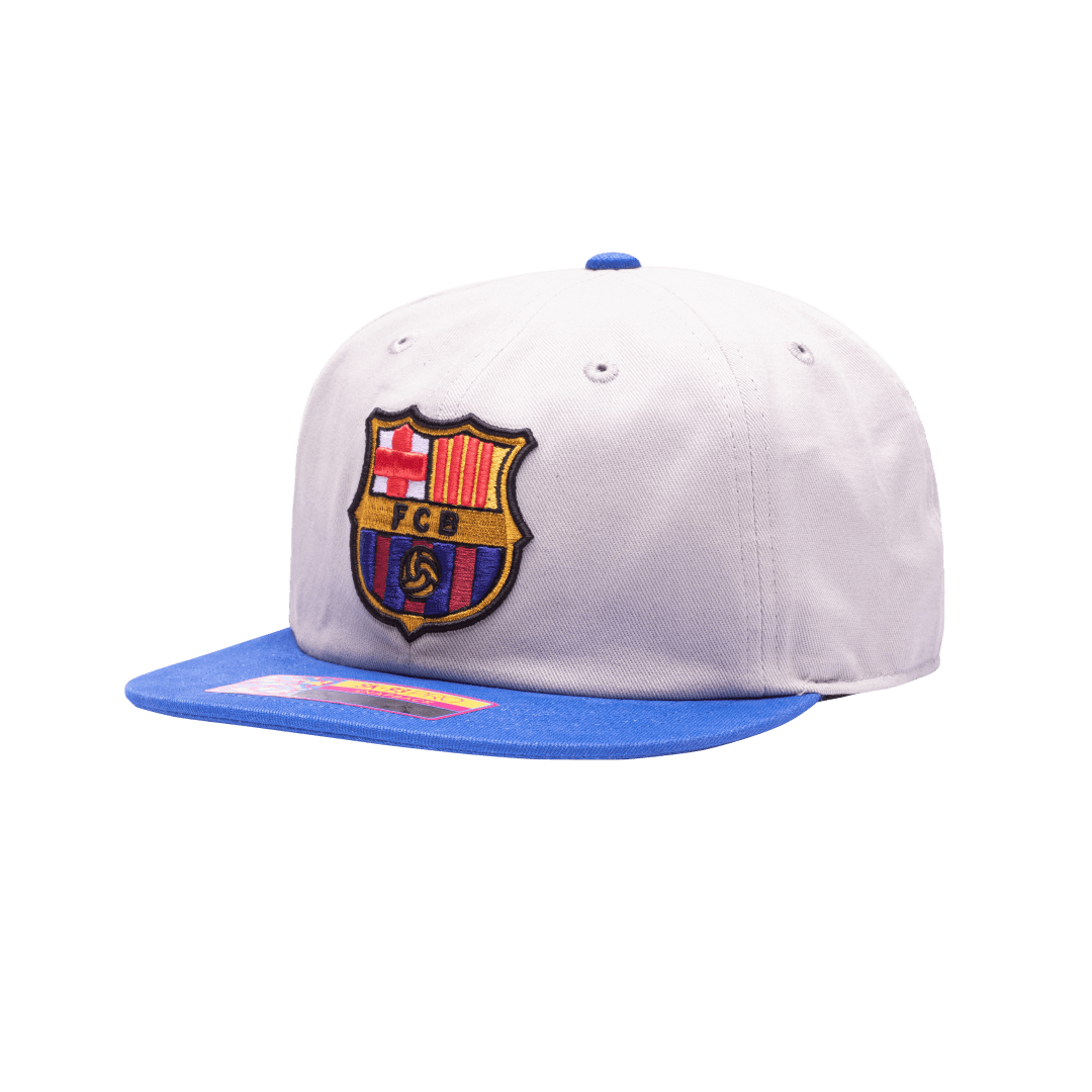 Fan Ink FC BARCELONA SWINGMAN SNAPBACK HAT - FCB-2093-5551-FAN INK by Fan Ink | Available at Niky's Sports