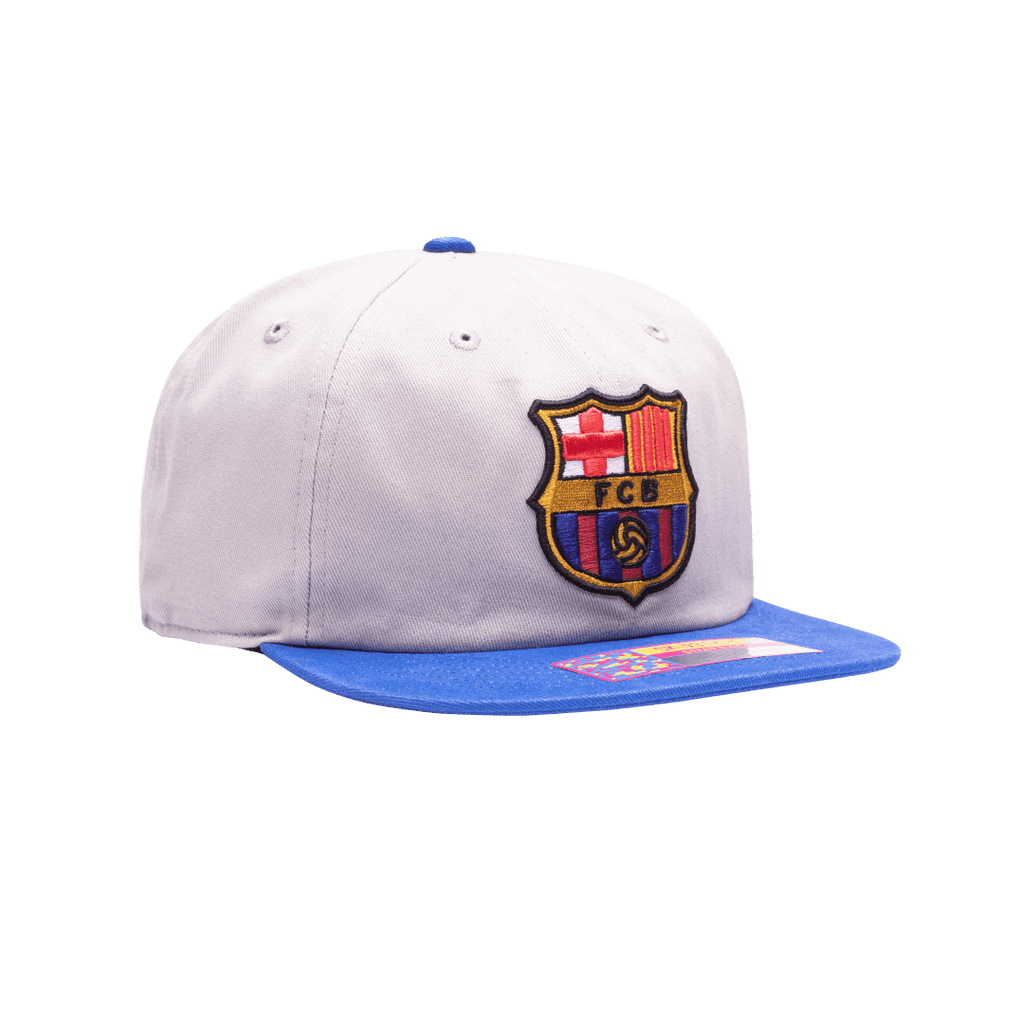 Fan Ink FC BARCELONA SWINGMAN SNAPBACK HAT - FCB-2093-5551-FAN INK by Fan Ink | Available at Niky's Sports