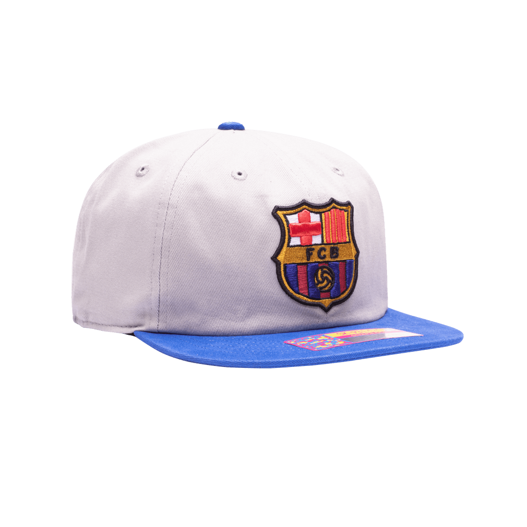 Fan Ink FC BARCELONA SWINGMAN SNAPBACK HAT - FCB-2093-5551-FAN INK by Fan Ink | Available at Niky's Sports