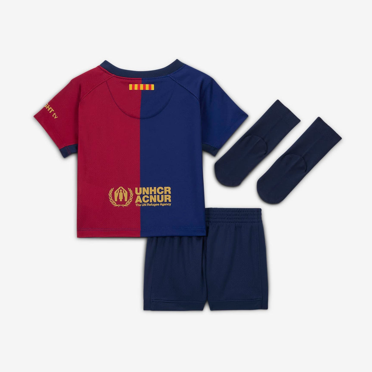 Nike FC Barcelona 2024/25 Stadium Home Baby/Toddler Soccer Replica 3-Piece Kit - FN9237-456-NIKE by Nike | Available at Niky's Sports