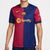 Nike FC Barcelona Home Jersey Stadium - Men's 2024/25 - Front View in Deep Royal Blue/Noble Red, Item Number FN8797-456