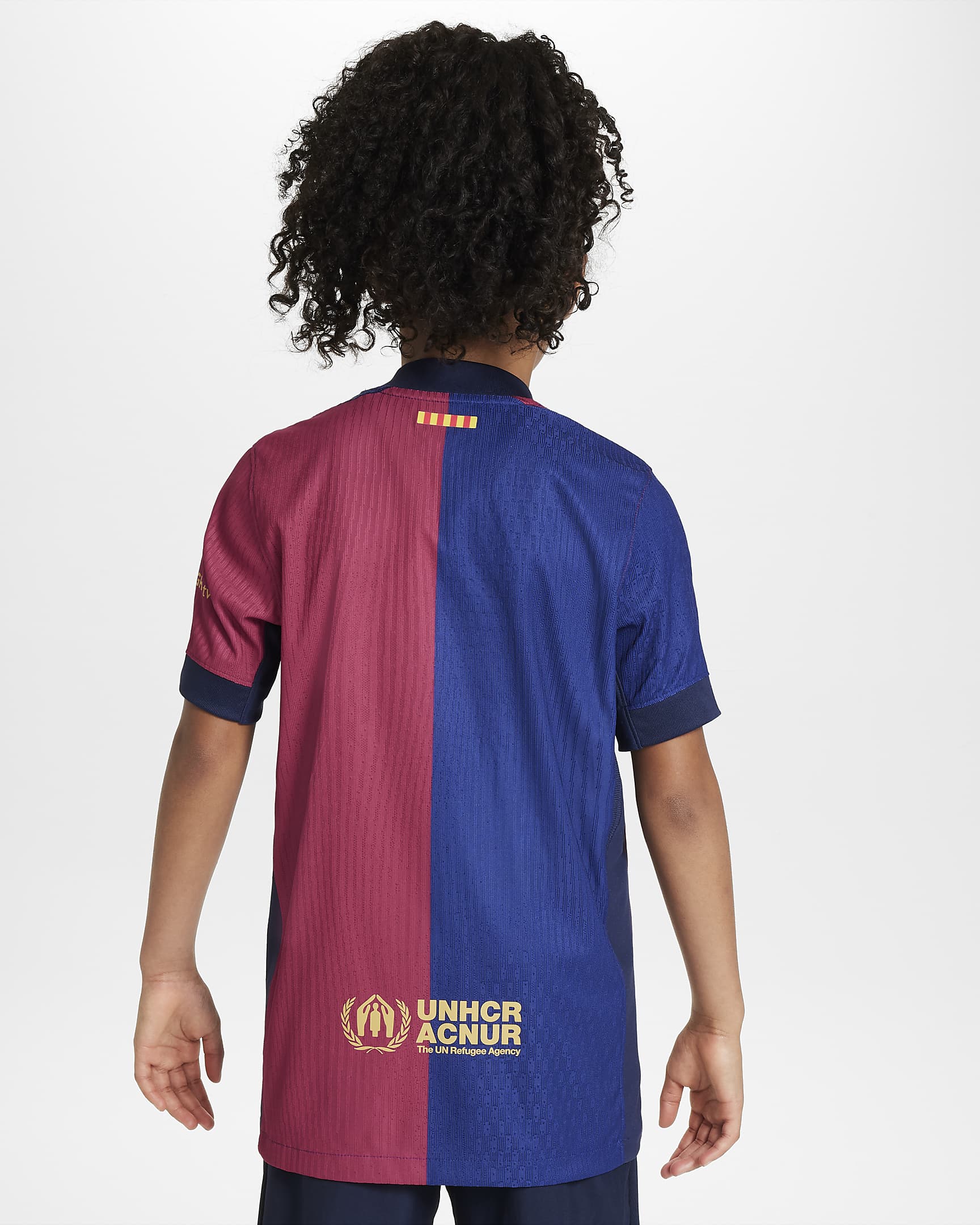 Nike FC Barcelona 2024/25 Match Home Big Kids' Dri-FIT ADV Soccer Auth