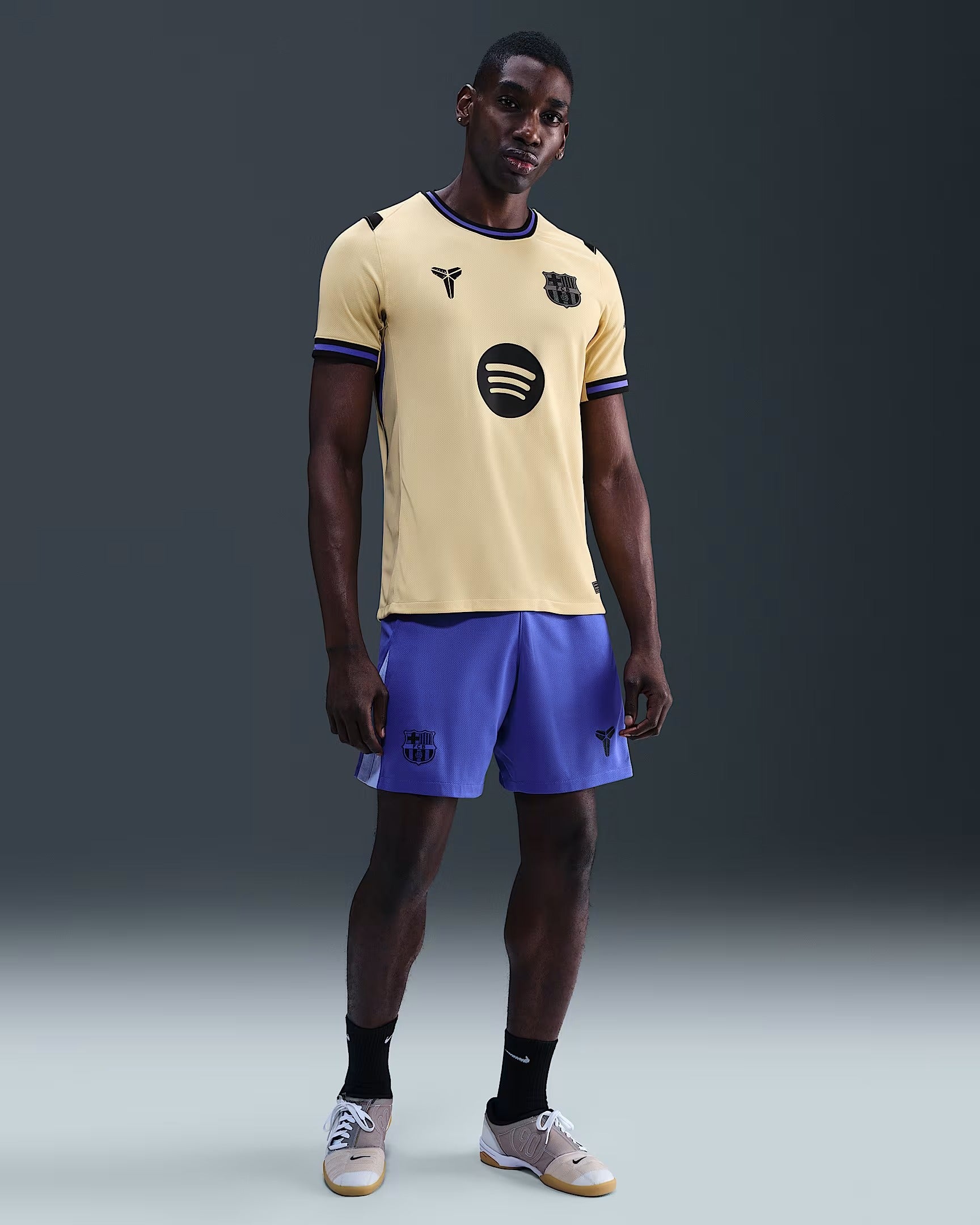 Nike FC Barcelona 2025/26 Away Stadium Jersey Men's - HJ4603-784-NIKE by Nike | Available at Niky's Sports