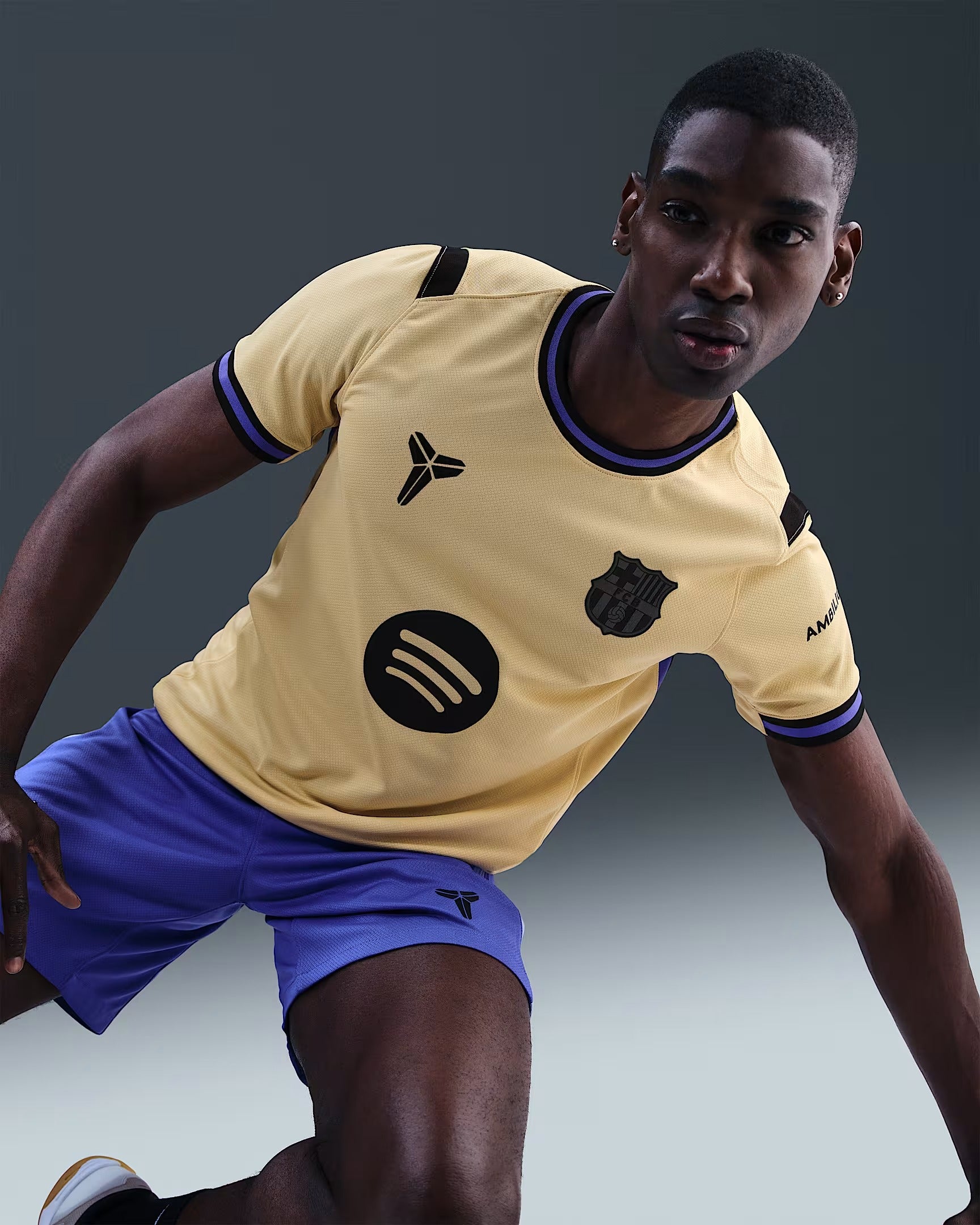 Nike FC Barcelona 2025/26 Away Stadium Jersey Men's - HJ4603-784-NIKE by Nike | Available at Niky's Sports