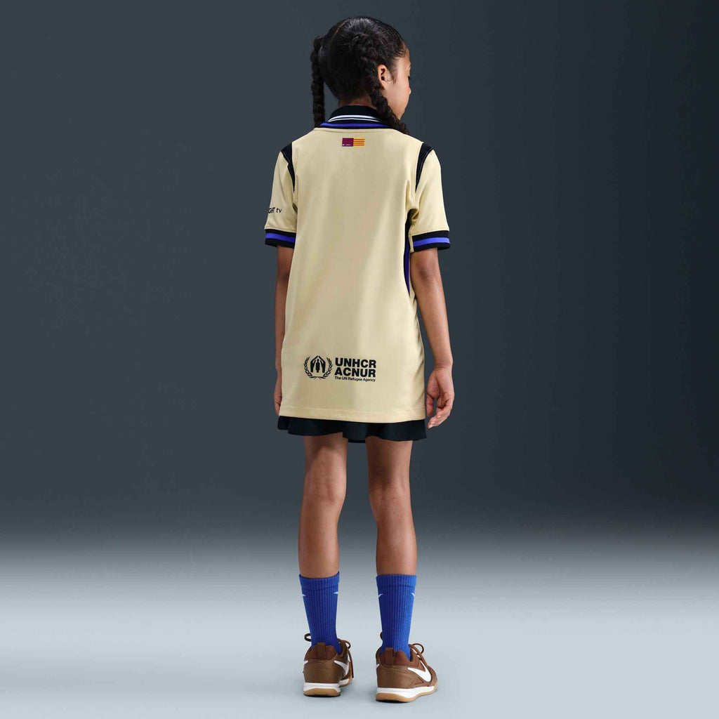 Nike FC Barcelona 2025/26 Big Kids’ Stadium Away Kobe Jersey - HJ5286-784-NIKE by Nike | Available at Niky's Sports
