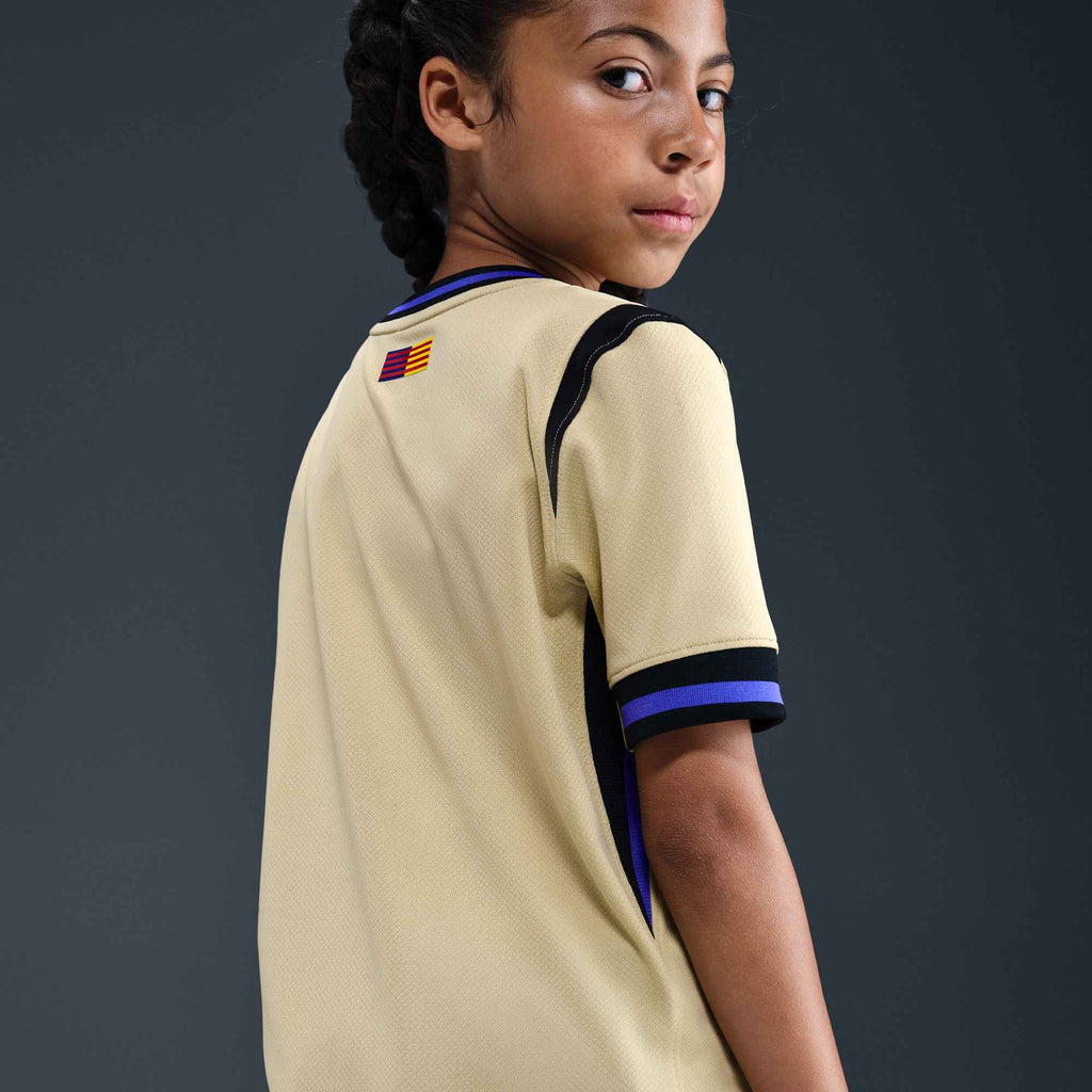 Nike FC Barcelona 2025/26 Big Kids’ Stadium Away Kobe Jersey - HJ5286-784-NIKE by Nike | Available at Niky's Sports