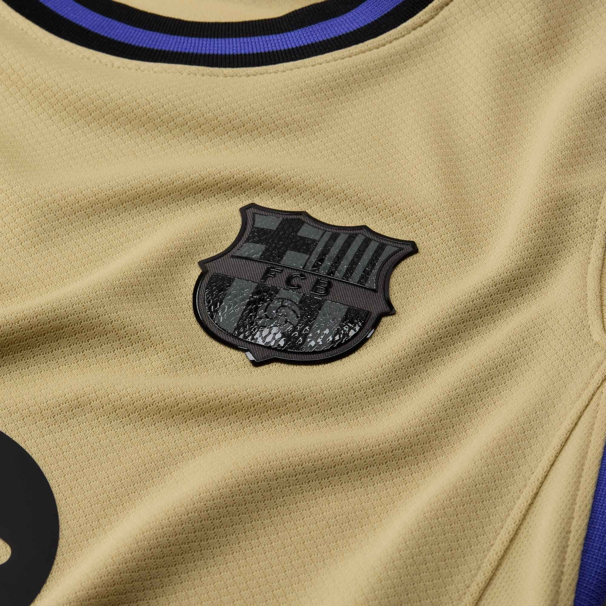 Nike FC Barcelona 2025/26 Big Kids’ Stadium Away Kobe Jersey - HJ5286-784-NIKE by Nike | Available at Niky's Sports