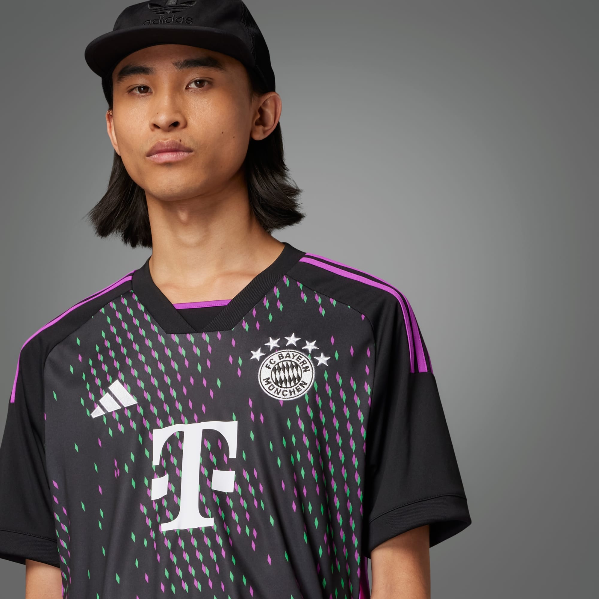 adidas FC Bayern Away Soccer Jersey 23/24 - HR3719-ADIDAS by adidas | Available at Niky's Sports