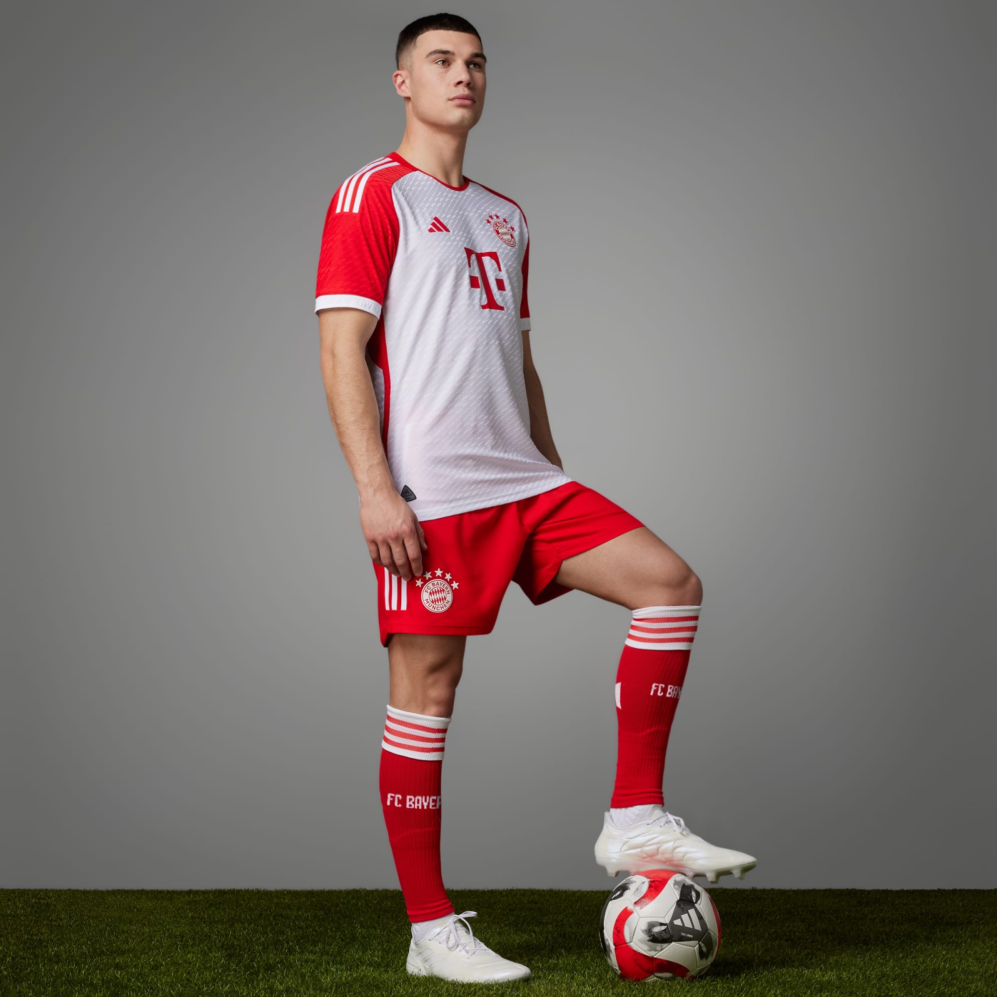 adidas FC Bayern Home Authentic Jersey 23/24