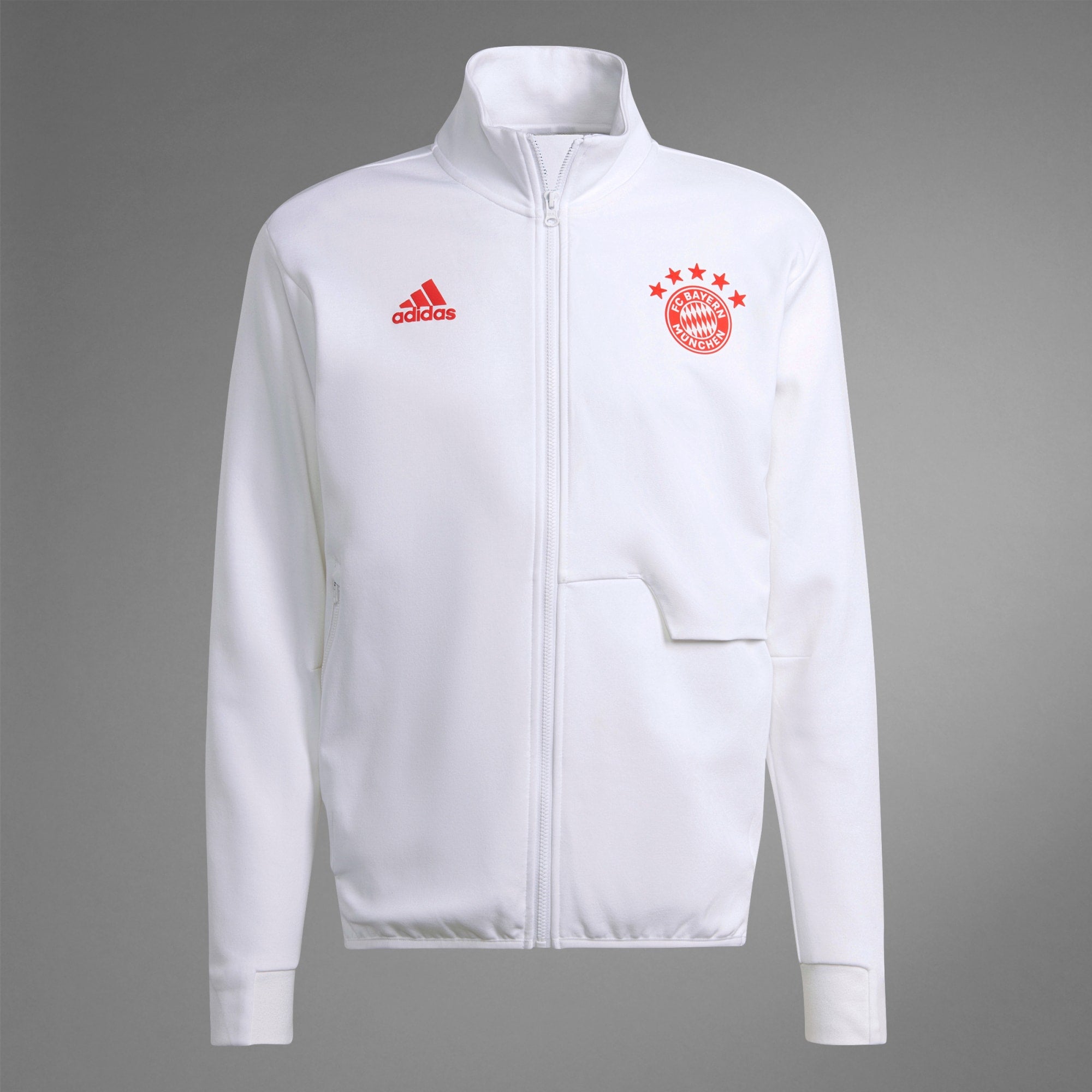 adidas FC Bayern Anthem Jacket 23/24 - HY3276-ADIDAS by adidas | Available at Niky's Sports