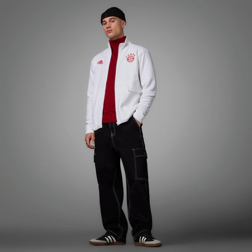 adidas FC Bayern Anthem Jacket 23/24 - HY3276-ADIDAS by adidas | Available at Niky's Sports