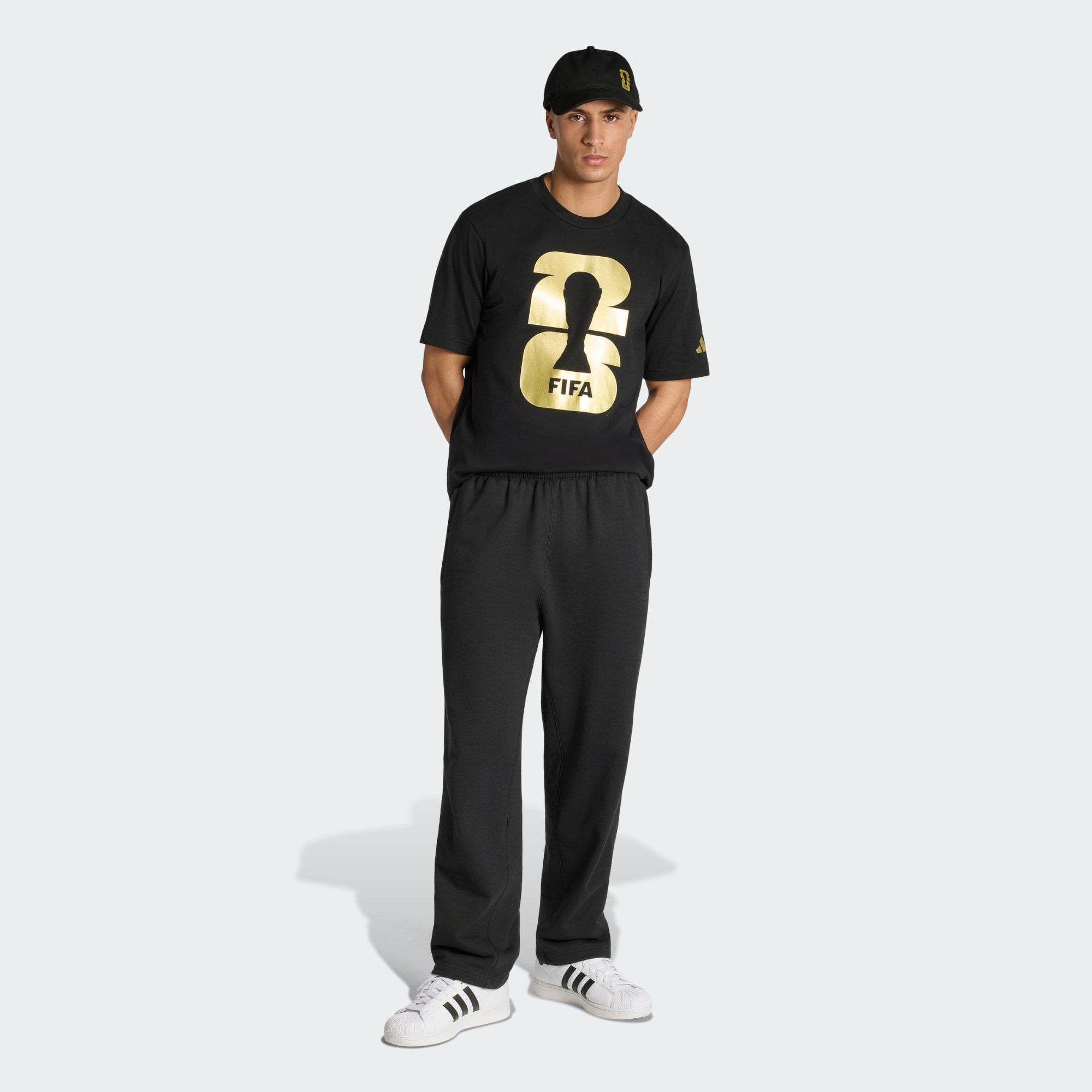 adidas FIFA World Cup 2026 Official Emblem T-Shirt - KB3704-ADIDAS by adidas | Available at Niky's Sports