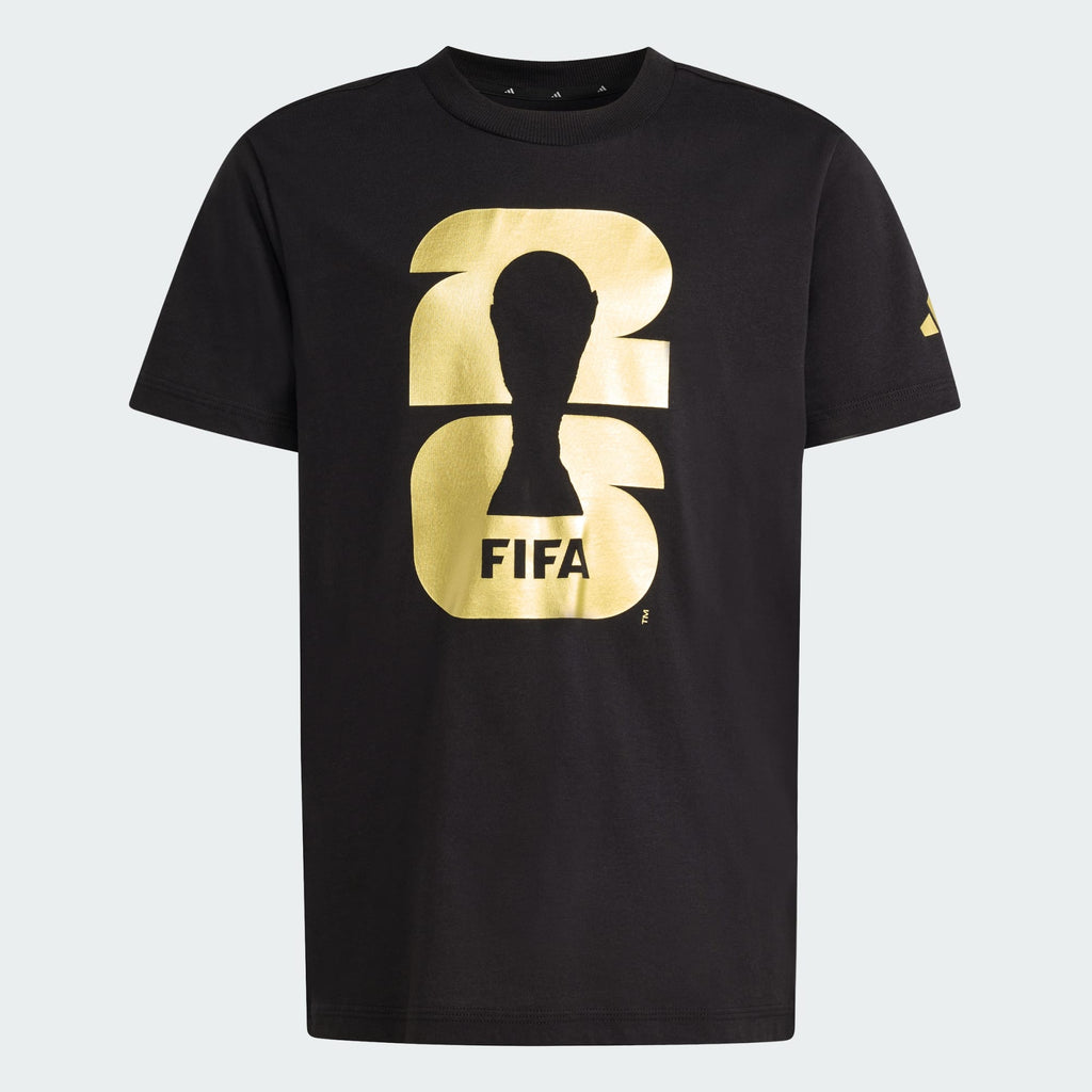 adidas FIFA World Cup 2026 Official Emblem T-Shirt Kids - KB3707-ADIDAS by adidas | Available at Niky's Sports