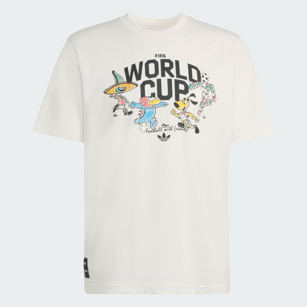 adidas FIFA World Cup 26™ Group Mascot T-Shirt - KE2038-ADIDAS by adidas | Available at Niky's Sports