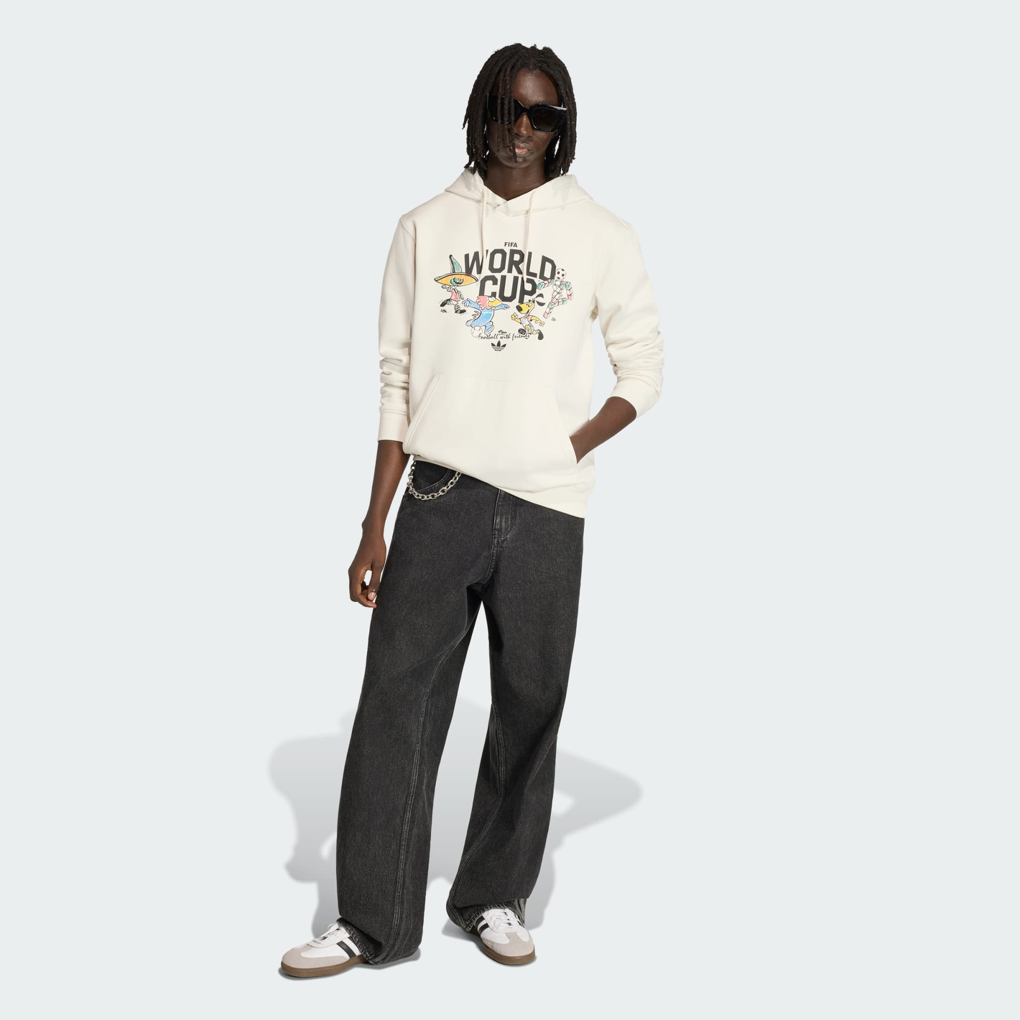 adidas FIFA World Cup 26™ Mascot Sweatshirt - KB8779-ADIDAS by adidas | Available at Niky's Sports