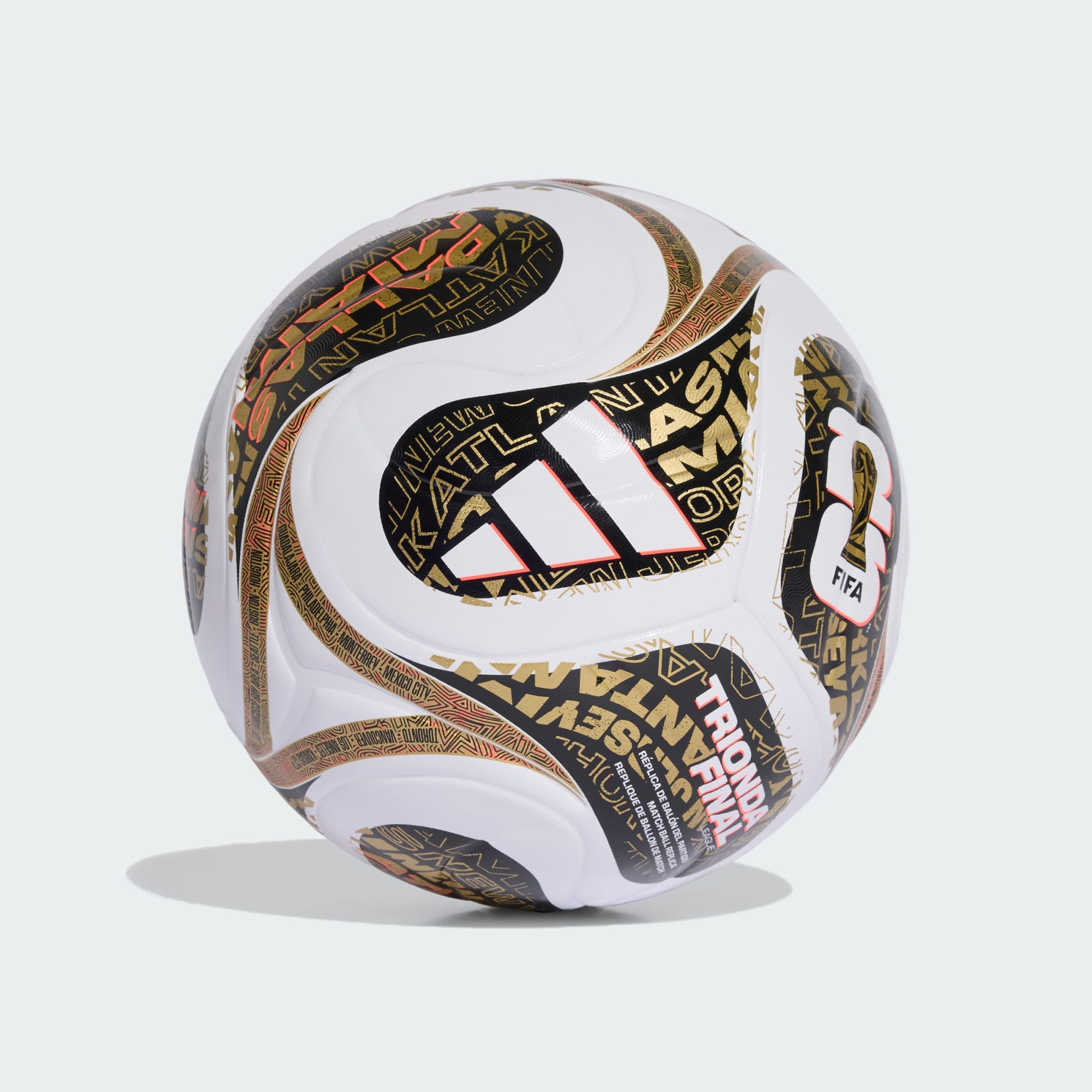 adidas FIFA WORLD CUP 26 TRIONDA FINALS LEAGUE BALL - KE4322-ADIDAS by ADIDAS | Available at Niky's Sports