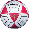 Mikasa FT-5 Soccer Ball - Red/White - FT-5A-R-BK-FQ-MIKASA by Mikasa | Available at Niky's Sports