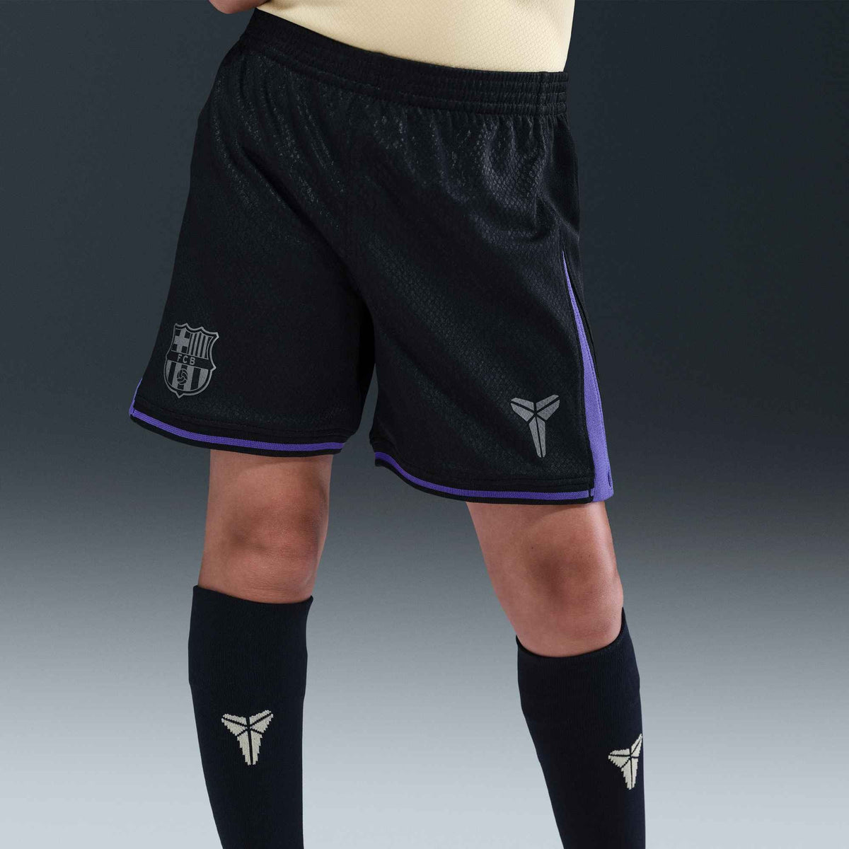 Nike FC Barcelona 2025/26 Little Kids’ Stadium Away Kobe 3-Piece Kit - HJ5618-784-NIKE by Nike | Available at Niky's Sports