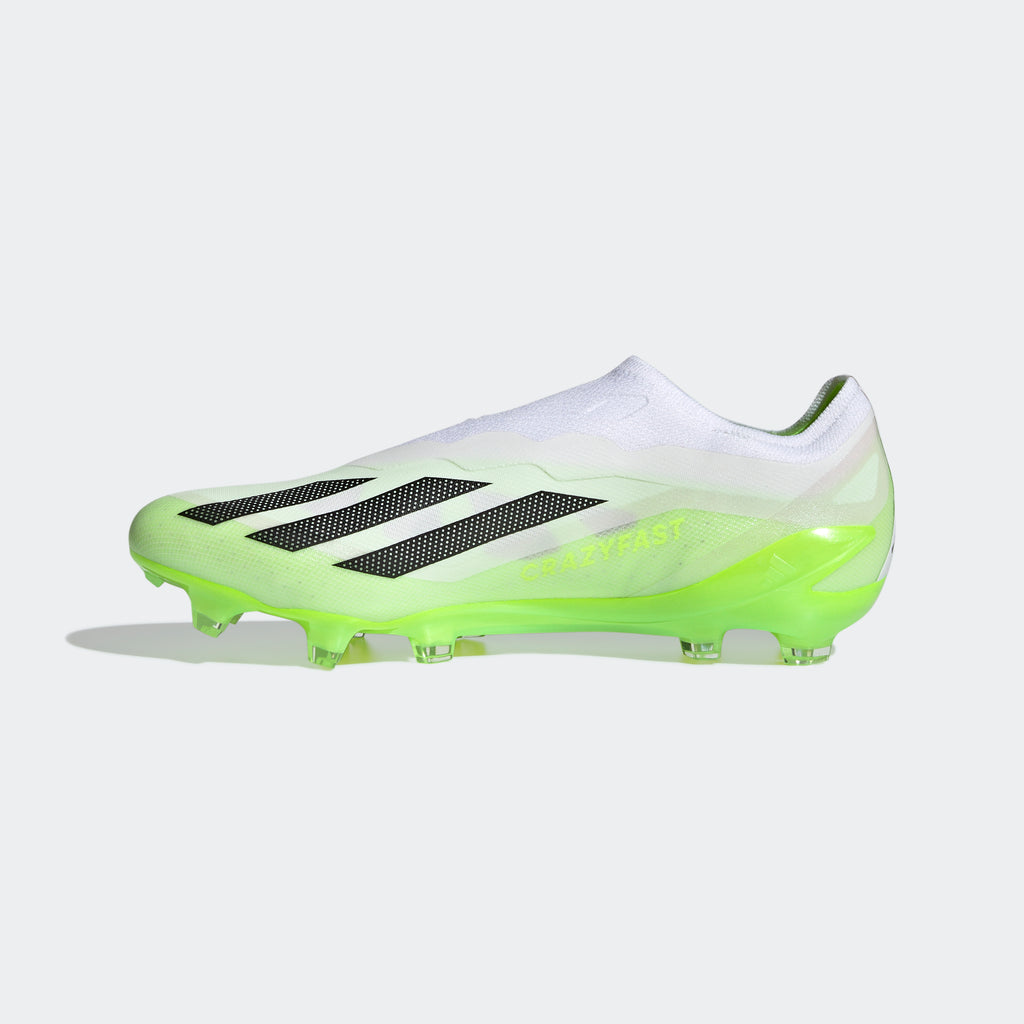 adidas X CRAZYFAST.1 LaceLess FirmGround Soccer Cleats - GY7378-ADIDAS by adidas | Available at Niky's Sports