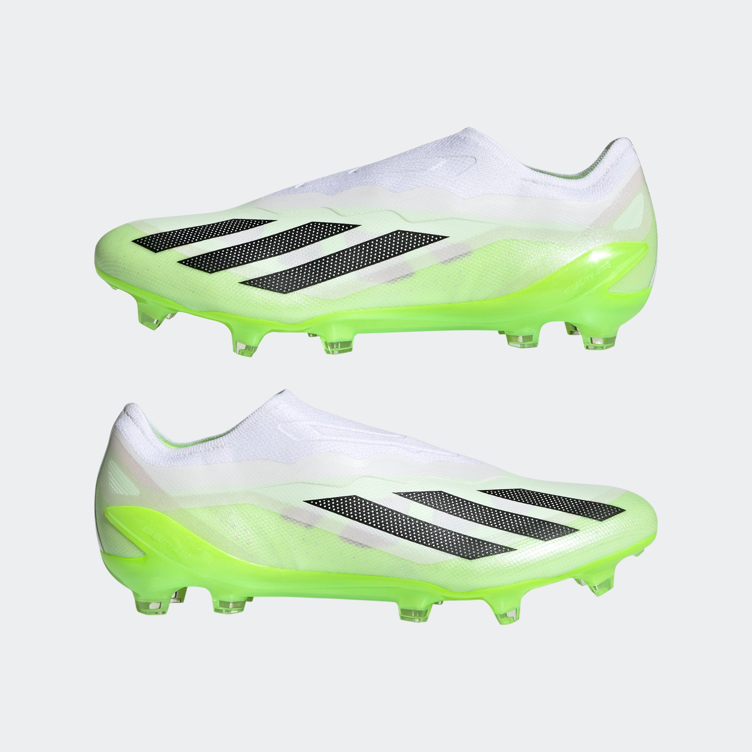 adidas X CRAZYFAST.1 LaceLess FirmGround Soccer Cleats