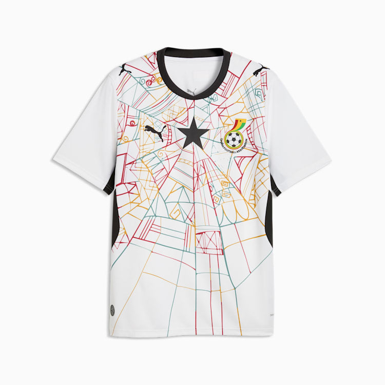 Puma Ghana 26 Home Men's Soccer Jersey - 783419-01-PUMA by Puma | Available at Niky's Sports