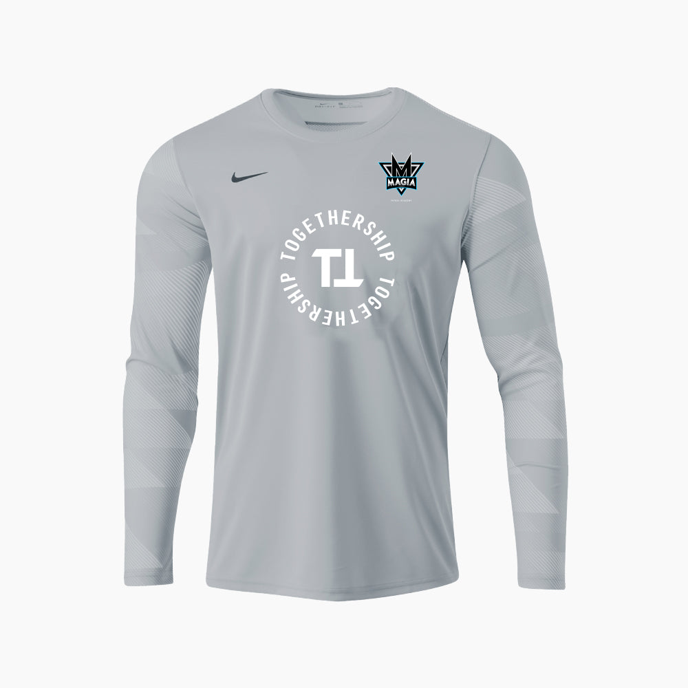 Nike Magia Goalkeeper Youth Jersey Gray - MFC-CJ6073-012-NIKE by Nike | Available at Niky's Sports