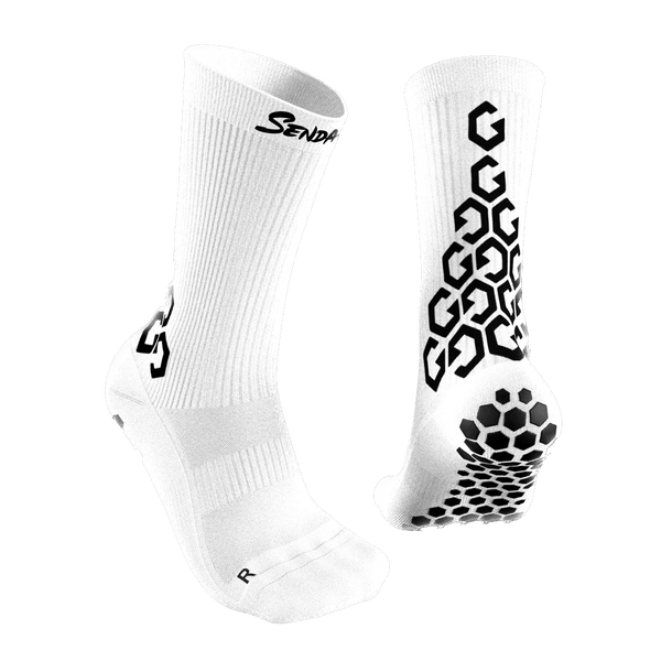 Senda Gravity Pro Crew Length Grip Socks - 7529100101-SENDA by Senda | Available at Niky's Sports