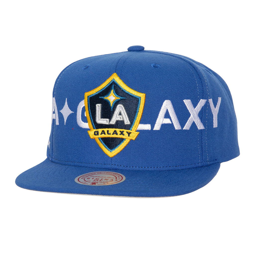 Mitchell And Ness LA Galaxy Snapback - HHSS7642-LAGYYPPPNAV-MITCHELL & NESS by Mitchell & Ness | Available at Niky's Sports
