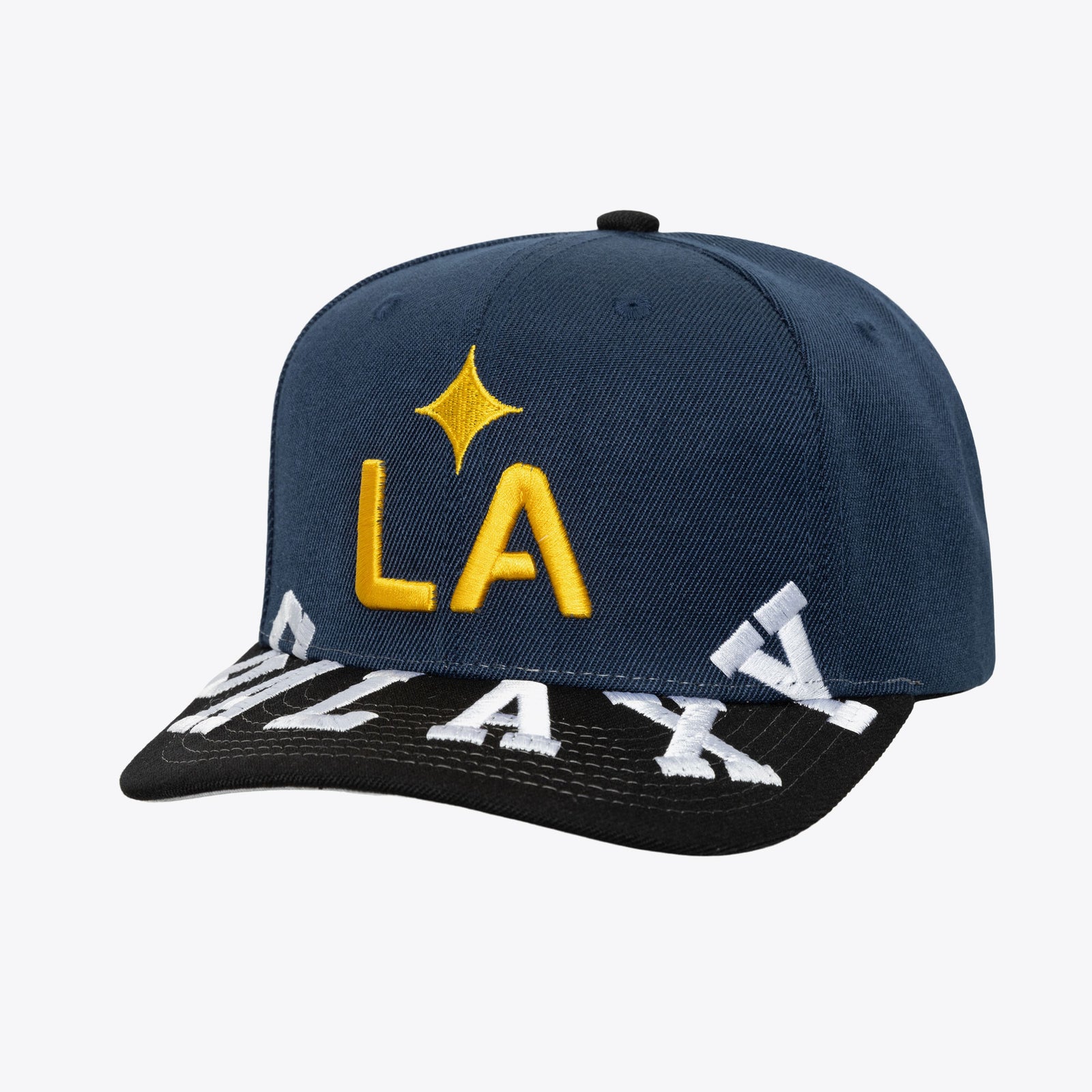 Mitchell and Ness LA Galaxy Snapback - HP10363-LAGNAVY-MITCHELL & NESS by Mitchell & Ness | Available at Niky's Sports
